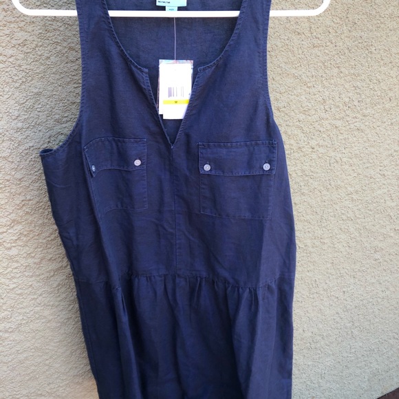 NWT C&C California linen cotton dress - Picture 6 of 8